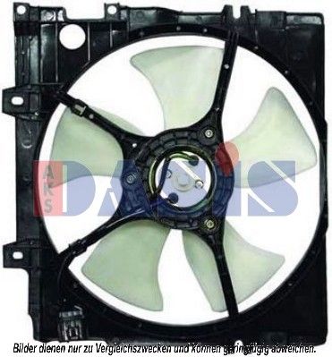 AKS DASIS Ventilaator,mootorijahutus 358001N